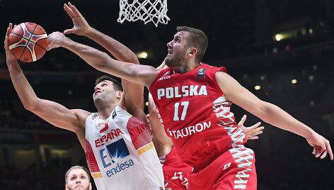 Europos krep&scaron;inio čempionatas: Ispanija - Lenkija