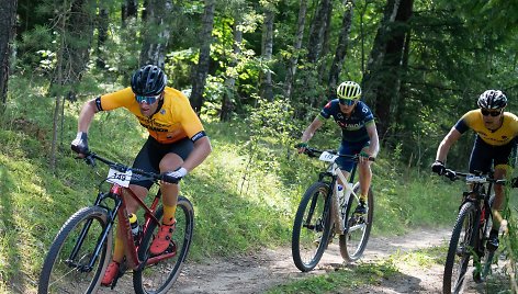 Sekmadienį Ignalinoje vyko antrasis MTB dviračių maratonų taurės etapas.