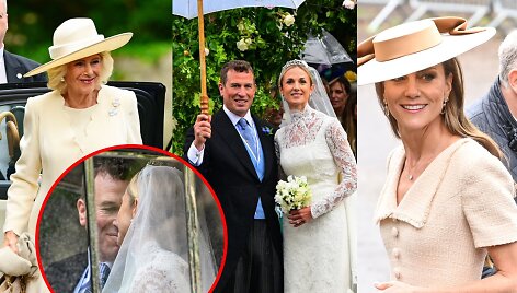 Princesės Anne sūnaus Peterio Phillipso ir jo mylimosios Harriet Sperling vestuvės