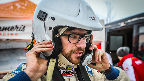Karolio Rai&scaron;io treniruotės prie&scaron; &bdquo;Halls Winter Rally&ldquo;