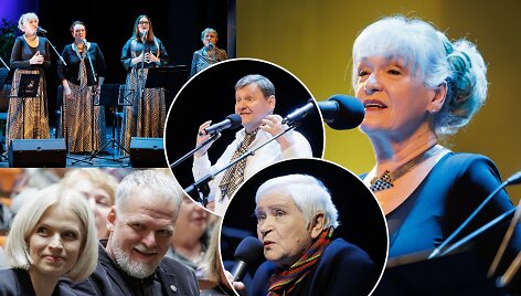 Valstybinio jaunimo teatro scenoje suskambėjo legendiniai aktorių balsai