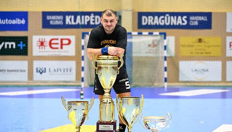 Klaipėdos &bdquo;Dragūno&ldquo; kapitonas Arvydas Bučius