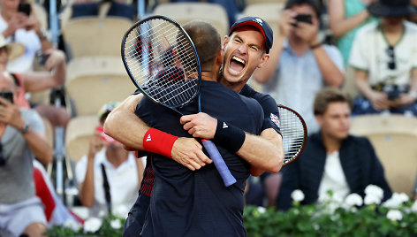 Andy Murray ir Danielis Evansas