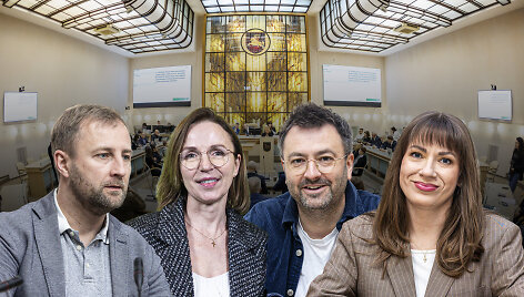 &Scaron;arūnas Matijo&scaron;aitis, Loreta Matijo&scaron;aitė, Dainius Matijo&scaron;aitis ir Rasa Duobaitė-Bumbulienė