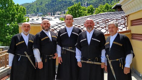 Ansamblio &bdquo;Suliko&ldquo; nariai i&scaron; Sakartvelo