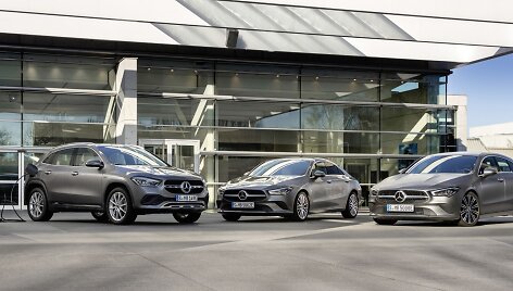 Naujieji Mercedes-Benz Plug-in hibridai