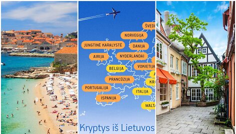 Birželį &ndash; dar beveik 50 tiesioginių skrydžių mar&scaron;rutų i&scaron; Lietuvos