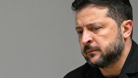Volodymyras Zelenskis / NICOLAS TUCAT / AFP