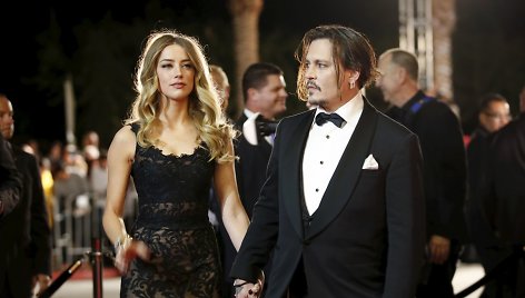 Amber Heard ir Johnny Deppas