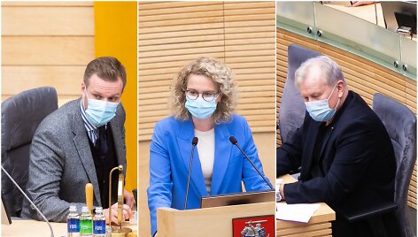 Gabrielius Landsbergis, Au&scaron;rinė Armonaitė ir Kęstutis Glaveckas