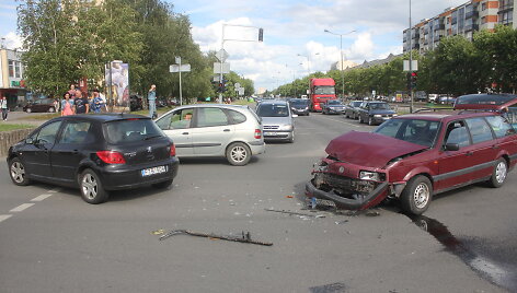 Avarija Panevėžyje