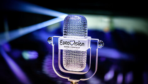 &bdquo;Eurovizijos&ldquo; dainų konkurso trofėjus