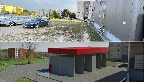 Planuojama automobilių plovykla