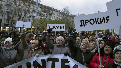 Protestai Moldovoje