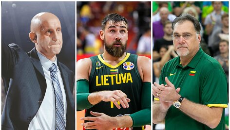 Žydrūnas Ilgauskas, Jonas Valančiūnas, Arvydas Sabonis