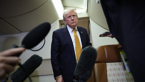 Donaldas Trumpas / WIN MCNAMEE / Getty Images via AFP