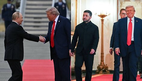 Vladimiras Putinas, Donaldas Trumpas, Volodymyras Zelenskis