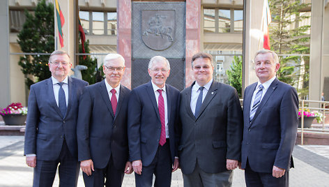 J.Bernatonis, Z.Balčytis, G.Kirkilas, L.Linkevičius, R.sinkevčiius