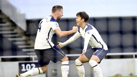 &bdquo;Tottenham&ldquo; futbolininkų triumfas