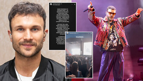 Vaidas Baumila, Justinas Timberlake'as