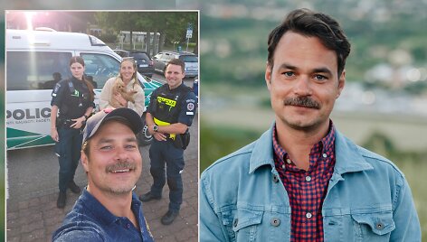 Leonardas Pobedonoscevas, Ieva &Scaron;abanė, policija