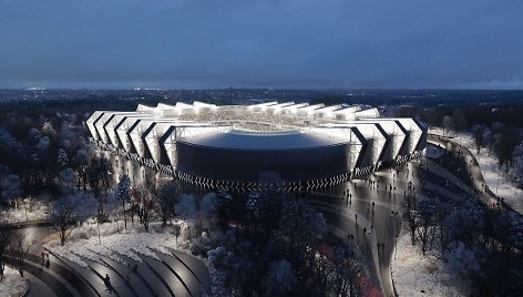 Nacionalinio stadiono vizualizacija