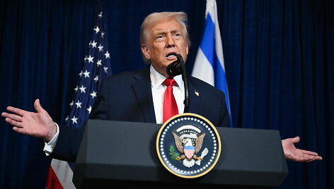Donaldas Trumpas / JIM WATSON / AFP