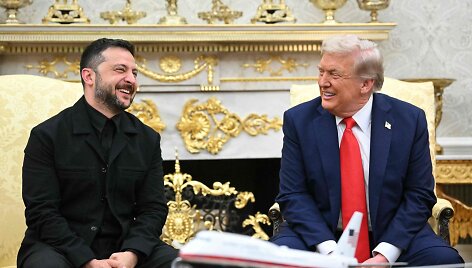 Volodymyras Zelenskis, Donaldas Trumpas / Scanpix