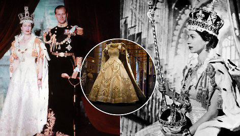 Prieš 70 metų: Elžbieta II karūnavimo metu vilkėjo suknelę, kuri skleidė specialią žinią