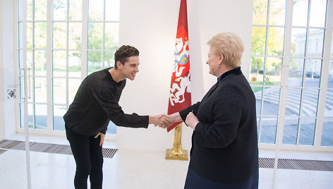 Donatas Montvydas ir Dalia Grybauskaitė