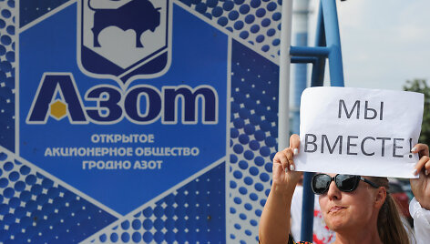 &bdquo;Grodno Azot&ldquo; streikas