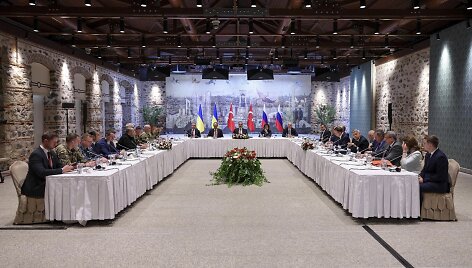 Ukrainos ir Rusijos derybos Stambule