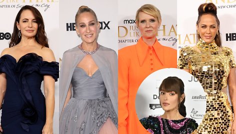 Sarah Jessica Parker, Cynthia Nixon, Kristin Davis Nicole Ari Parker, Karolina Meschino