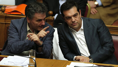 Debatai Graikijos parlamente