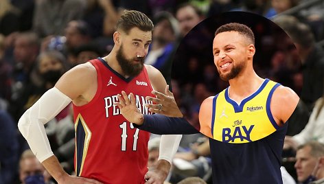 Jono Valančiūno konfliktą su varžovu pastebėjo ir Stephenas Curry