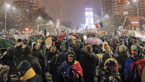 Protestas Rumunijoje
