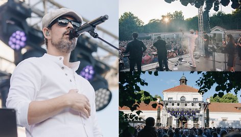 „Daddy Was A Milkman“ koncerto Pažaislio vienuolyne akimirkos