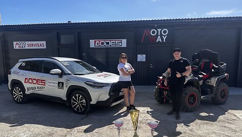 Nugalėtojų komanda &bdquo;Aodes&ldquo; &bdquo;Moterų ralyje&ldquo; &scaron;iemet startuos &bdquo;Motoway&ldquo; vardu