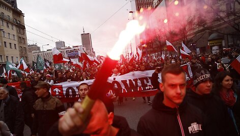 Lapkričio 11 diena. Nacionalistų eitynės Lenkijoje
