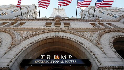 Donaldo Trumpo vie&scaron;butis Va&scaron;ingtone