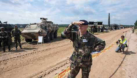 Tarptautinių pratybų „Geležinis vilkas 2017“ svečių diena