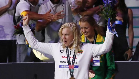 Rūta Meilutytė iškovojo auksą pasaulio čempionate.