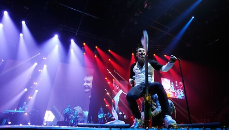 &bdquo;Marijono Mikutavičiaus Show&ldquo; Klaipėdoje akimirka 