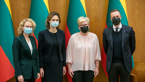Au&scaron;rinė Armonaitė, Viktorija Čmilytė-Nielsen, Ingrida &Scaron;imonytė, Gabrielius Landsbergis