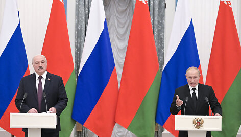 A.Luka&scaron;enka ir V.Putinas