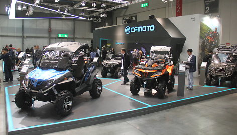 „CFMoto“ stendas