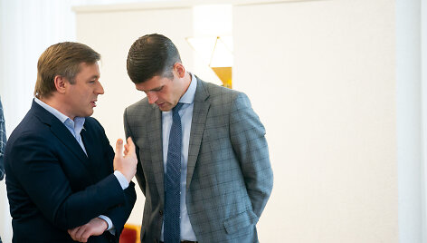 Ramūnas Karbauskis ir Remigijus Žemaitaitis