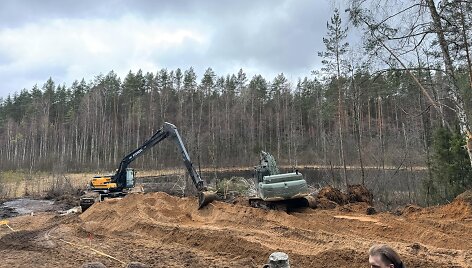 Pabradėje dingusių keturių JAV karių gelbėjimo operacija