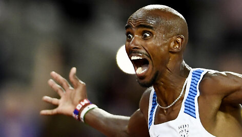 Mo Farah triumfas