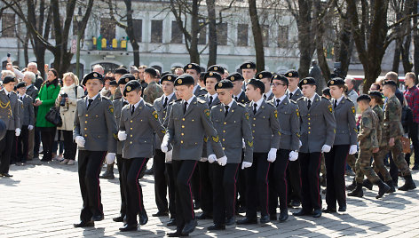 Iškilminga kadetų priesaikos ceremonija